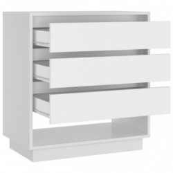 Sideboard Weiß 70x41x75 cm Spanplatte