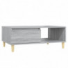 Couchtisch Grau Sonoma 90x60x35 cm Spanplatte