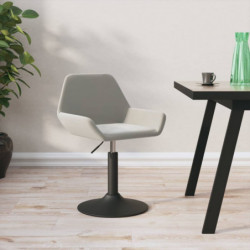 Barhocker Hellgrau Samt