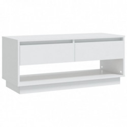 TV-Schrank Weiß 102x41x44 cm Spanplatte