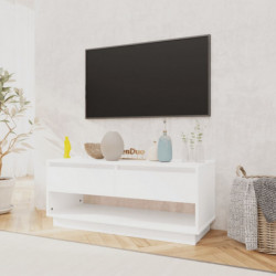 TV-Schrank Weiß 102x41x44 cm Spanplatte