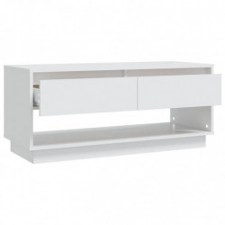 TV-Schrank Weiß 102x41x44 cm Spanplatte