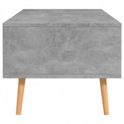 Couchtisch Betongrau 100x49,5x43 cm Spanplatte