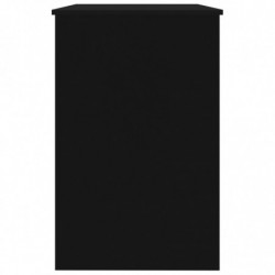 Schreibtisch Schwarz 100×50×76 cm Spanplatte