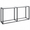 Konsolentisch Transparent 160x35x75,5 cm Hartglas