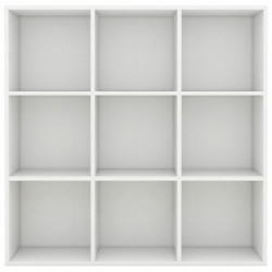 Bücherregal Weiß 98 x 30 x 98 cm Spanplatte