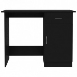 Schreibtisch Schwarz 100×50×76 cm Spanplatte