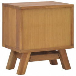 Nachttisch 40x30x45 cm Teak Massivholz