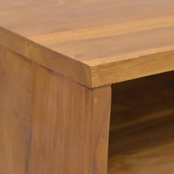 Nachttisch 40x30x45 cm Teak Massivholz