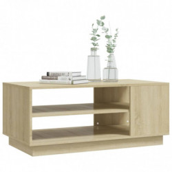 Couchtisch Sonoma-Eiche 102x55x43 cm Spanplatte