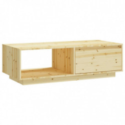 Couchtisch 110x50x33,5 cm Massivholz Tanne