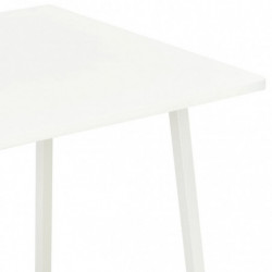 Schreibtisch mit Regaleinheit Weiß 102×50×117 cm
