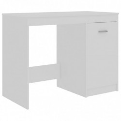 Schreibtisch Weiß 100×50×76 cm Spanplatte