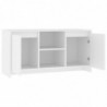 TV-Schrank Weiß 102x37,5x52,5 cm Spanplatte