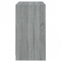 Sideboard Grau Sonoma 70x40x73,5 cm Spanplatte