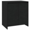 Sideboard Schwarz 70x40x73,5 cm Spanplatte