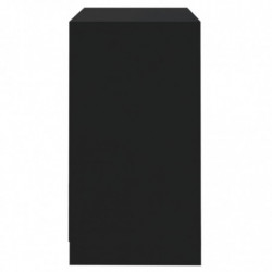 Sideboard Schwarz 70x40x73,5 cm Spanplatte