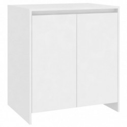 Sideboard Weiß 70x40x73,5 cm Spanplatte