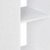 Bartisch Weiß und Beton 60x60x110 cm