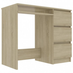 Schreibtisch Sonoma-Eiche 90 x 45 x 76 cm Spanplatte