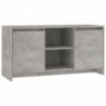 TV-Schrank Betongrau 102x37,5x52,5 cm Spanplatte