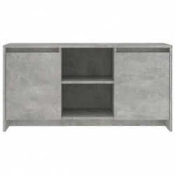 TV-Schrank Betongrau 102x37,5x52,5 cm Spanplatte