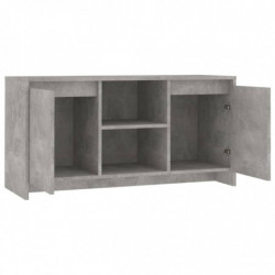 TV-Schrank Betongrau 102x37,5x52,5 cm Spanplatte