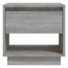 Nachttische 2 Stk. Grau Sonoma 45x34x44 cm Spanplatte