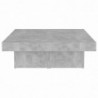 Couchtisch Betongrau 90x90x28 cm Spanplatte