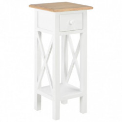 280057 Side Table White...