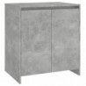 Sideboard Betongrau 70x40x73,5 cm Spanplatte