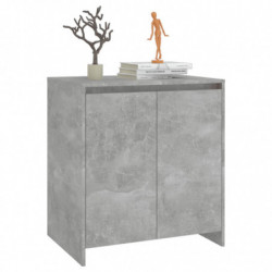 Sideboard Betongrau 70x40x73,5 cm Spanplatte