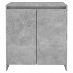 Sideboard Betongrau 70x40x73,5 cm Spanplatte