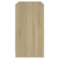 Sideboard Sonoma-Eiche 70x40x73,5 cm Spanplatte
