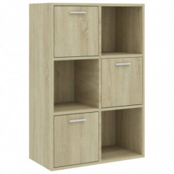 Lagerschrank Sonoma-Eiche 60 x 29,5 x 90 cm Spanplatte