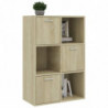 Lagerschrank Sonoma-Eiche 60 x 29,5 x 90 cm Spanplatte