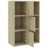 Lagerschrank Sonoma-Eiche 60 x 29,5 x 90 cm Spanplatte