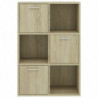 Lagerschrank Sonoma-Eiche 60 x 29,5 x 90 cm Spanplatte