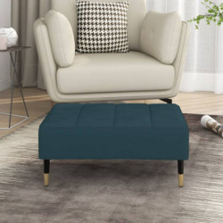 Fußhocker Blau 78x56x32 cm...