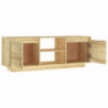 TV-Schrank 110x30x40 cm Massivholz Tanne