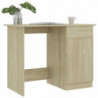 Schreibtisch Sonoma-Eiche 100x50x76 cm Spanplatte