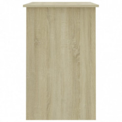 Schreibtisch Sonoma-Eiche 100x50x76 cm Spanplatte