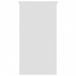 Schreibtisch Weiß 80×40×75 cm Spanplatte
