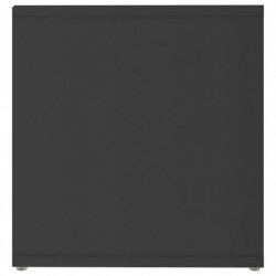 TV-Schränke 2 Stk. Grau 72x35x36,5 cm Spanplatte