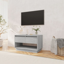 TV-Schrank Grau Sonoma 70x41x44 cm Spanplatte