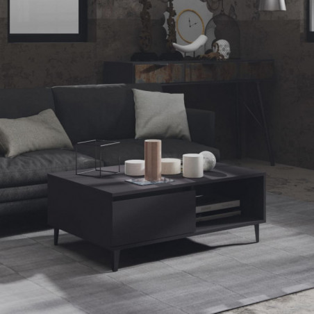 Couchtisch Grau 90x60x35 cm Spanplatte