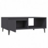 Couchtisch Grau 90x60x35 cm Spanplatte