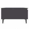 Couchtisch Grau 90x60x35 cm Spanplatte