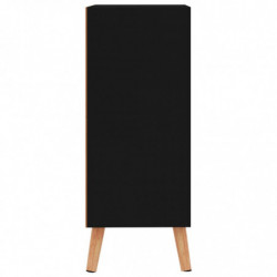 Sideboard Schwarz 60x30x72 cm Spanplatte