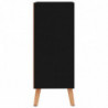 Sideboard Schwarz 60x30x72 cm Spanplatte